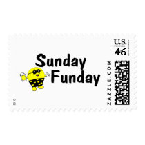Sunday Funday Smiley postage by CelebrationZazzle Sunday Funday Smiley postage
