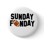 Sunday Funday with football buttons