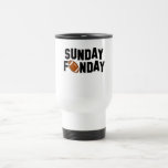 Sunday Funday with football Mug