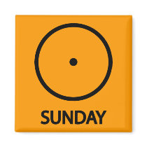 Sunday magnet