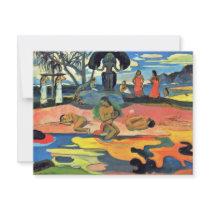Sunday (Mahana No Atua) By Gauguin Paul Invite