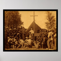 Sunday Morning Catholic Mass 1861 Poster