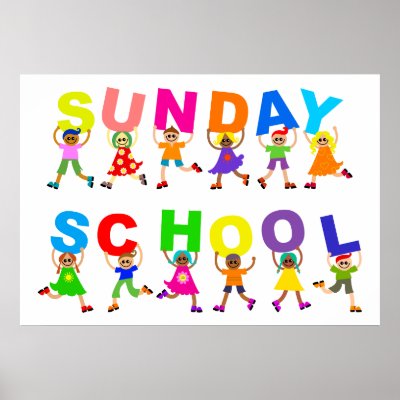 Sunday School Poster