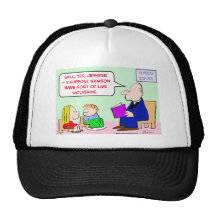 sunday school samson wolverine trucker hat
