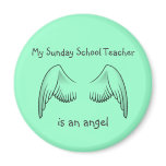 Sunday School Teacher Magnet Sunday School Teacher Magnet