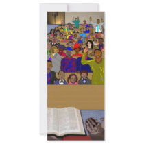 Sunday Sermon Bookmark Full Color Rack Card