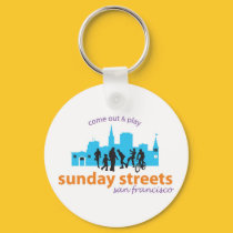 Sunday Streets Key Chain keychains
