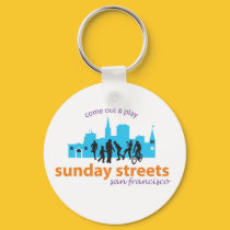 Sunday Streets keychain by ShapeUpSF Sunday Streets keychain
