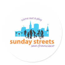 Sunday Streets Sticker by ShapeUpSF Sunday Streets Sticker