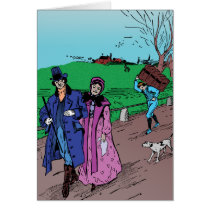 Sunday Stroll Greeting Cards
