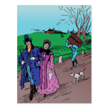 Sunday Stroll Post Cards