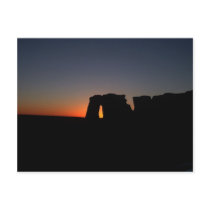 Sundown At Monument Rocks postcards