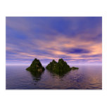 sundown into paradise postcards