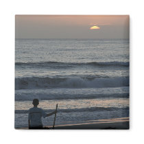 Sundown Magnet by kimboj1 Sundown Magnet
