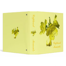 Sundrops Primrose Series Binder