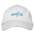 sunfish embroidered hats