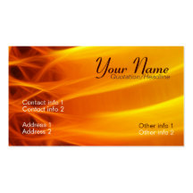 SunFlame Business Card