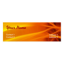 SunFlame Profile  Card Business Card Templates