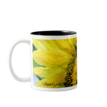Sunflower 07 Painting Mug Watercolor Art