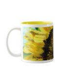 Sunflower 08d Painting Mug Watercolor Art