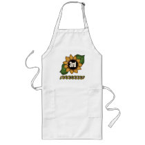 Sunflower 3rd Birthday Gifts Apron