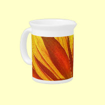 Sunflower Abstract pitchers
