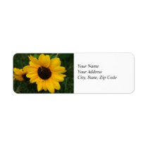 Sunflower Address Label labels