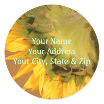 Sunflower Address label stickers by Priscilla48 Sunflower Address label stickers
