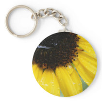 Sunflower After The Rain keychains