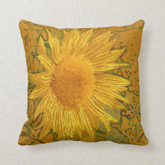 Sunflower American Mojo Pillow