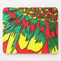 Sunflower and Dewdrops 2 mousepads by Charpaints Sunflower and Dewdrops 2 mousepads