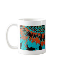 Sunflower and Dewdrops mugs by Charpaints Sunflower and Dewdrops mugs