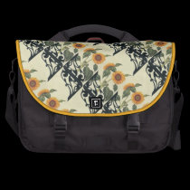 Sunflower and iron commuterbag