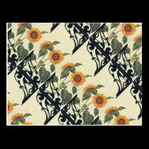 Sunflower and iron postcards