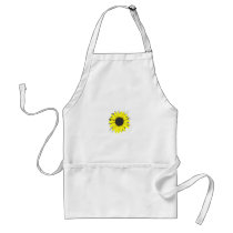 sunflower apron
