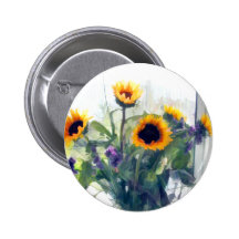 Sunflower Arrangement in Window Pins