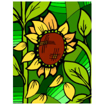 Sunflower Art Tees t-shirts