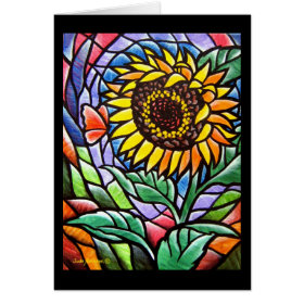 Sunflower Beauty Card - 281 Sunflower Beauty
