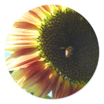 Sunflower Bee Stickers