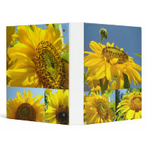 SUNFLOWER BINDER Gifts Friends Christmas Birthday