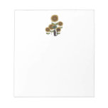 Sunflower Black Cat Memo Note Pad