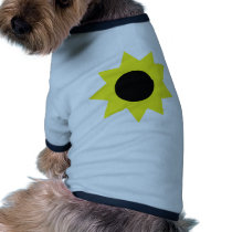 sunflower blossom icon pet clothing