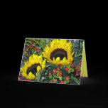 Sunflower Bouquet! cards