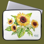 Sunflower Bouquet Electronics Bag laptop sleeves