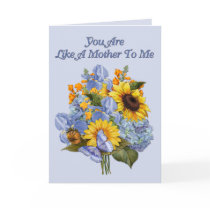 Sunflower Bouquet Mother's Day cards