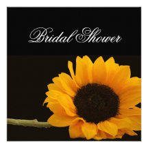 Sunflower Bridal Shower Invitation