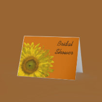 Sunflower Bridal Shower Invitation cards by loraseverson Sunflower Bridal Shower Invitation cards