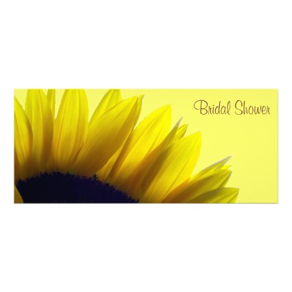 Sunflower Bridal Shower Invites