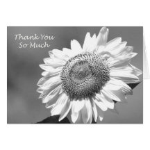 Sunflower  Bridesmaid  Thank You Card