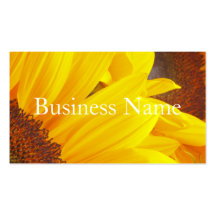 Sunflower  Business Card